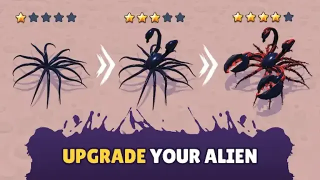 upgrade alien invation mod apk