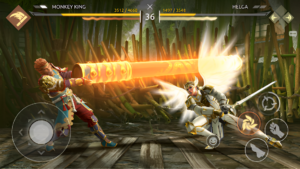 Shadow Fight 4 Arena Mod APK battle