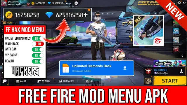 free fire apk mod
