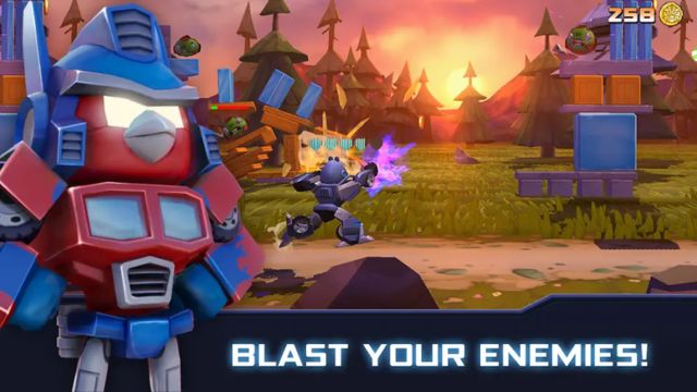 Angry Birds Transformers mod apk 