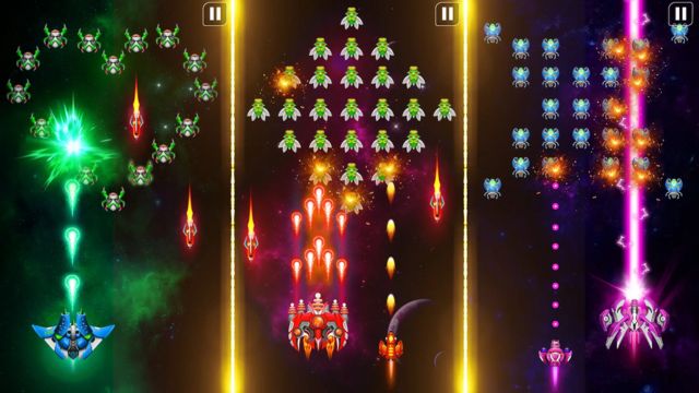 Space Shooter Mod APK Unlimited Coins and gems