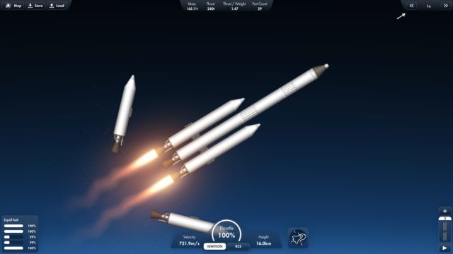 Spaceflight Simulator Mod APK all parts unlocked