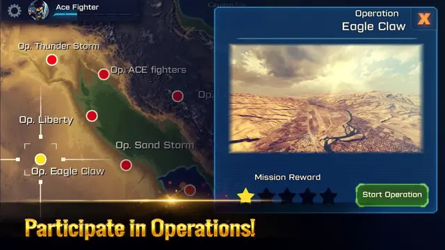 Ace Fighter Mod APK Unlimited Money and Gold Download