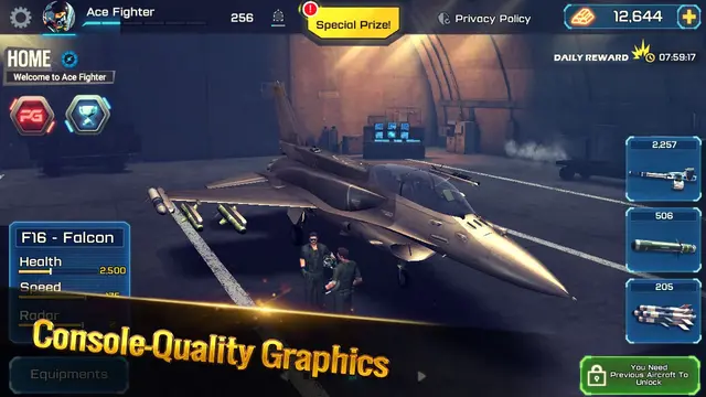 Ace Fighter Mod APK Unlimited Money