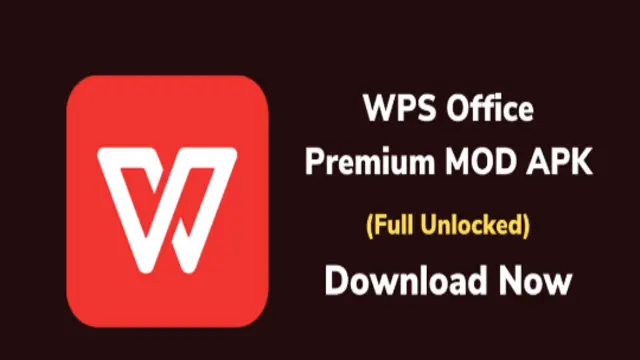 WPS Office Premium Mod APK