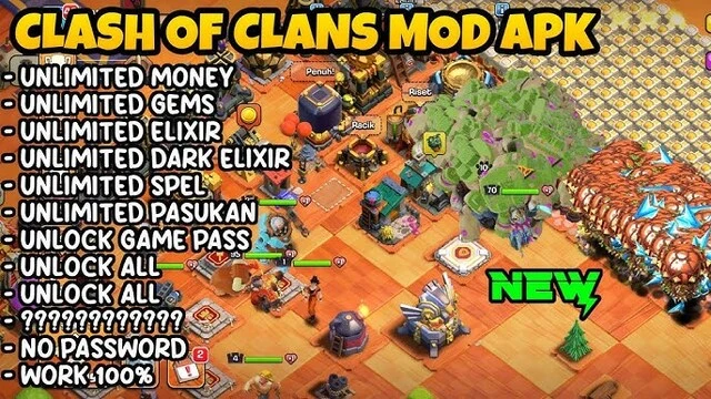 COC Mod APK Feature