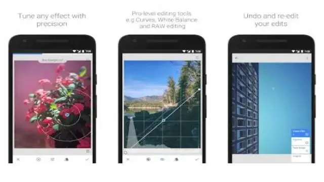 Snapseed Mod APK features