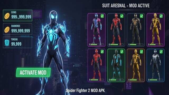 spider fighter 2 mod