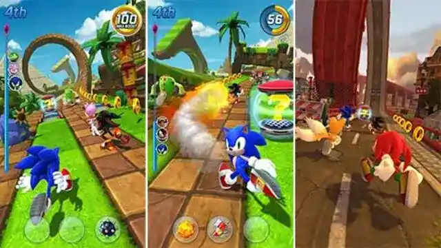 download sonic forces mod apk