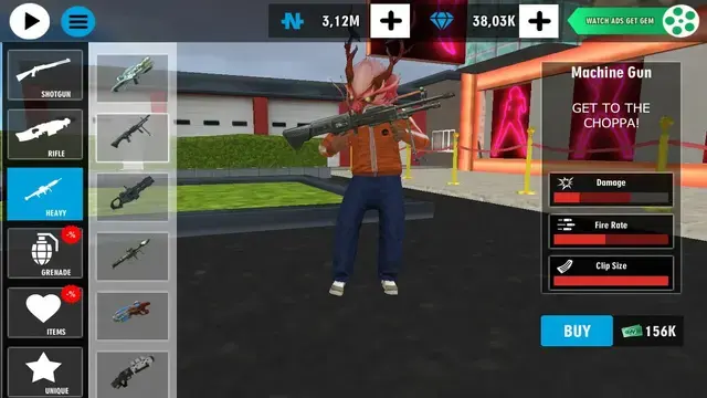 Gangster Crime unlimited money Mod APK customisation avatar