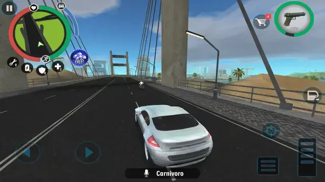 Gangster Crime unlimited money drive a car