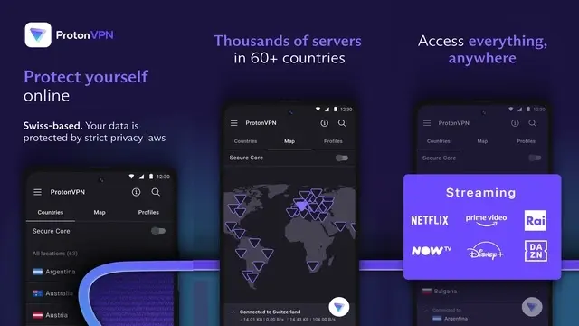Proton VPN premium Mod APK