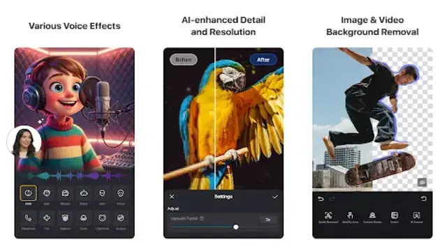 VN Video Editor Mod APK describe features