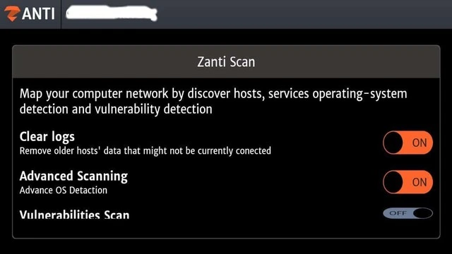 zanti apk scaning image