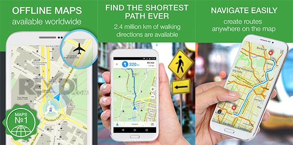 maps.me apk router image