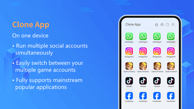 Clone App Mod APK