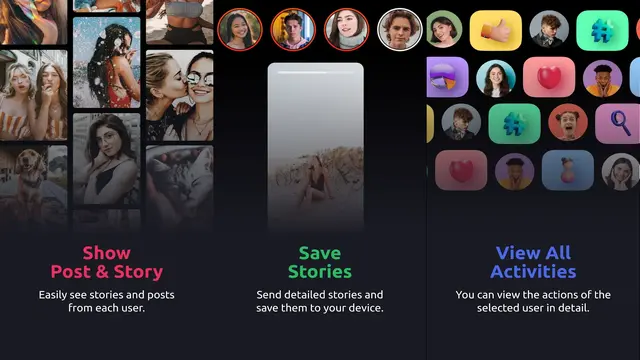 Inseen Mod APK save stories view all activity image