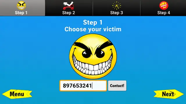Choose Your Victim Game Screen