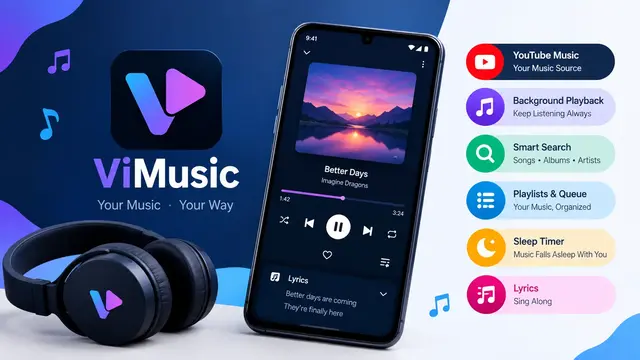 Vi Music Apk Feature Image